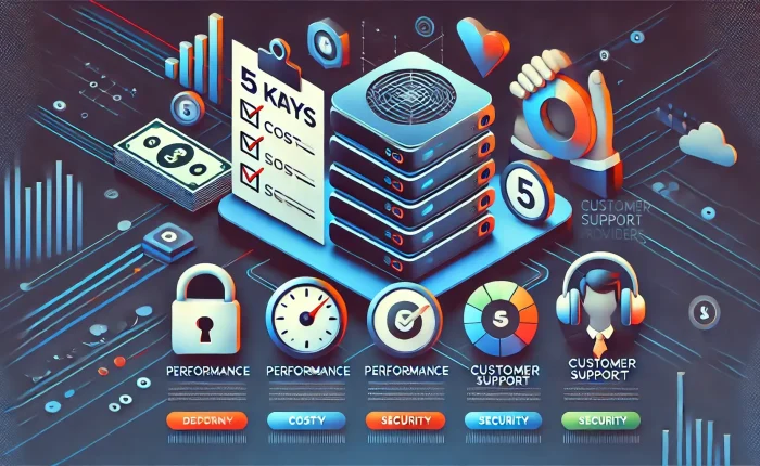 switching hosting providers website migration concept