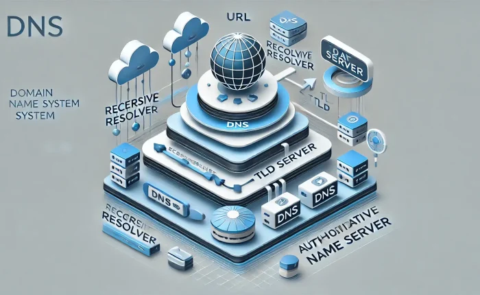 domain name system dns internet infrastructure diagram