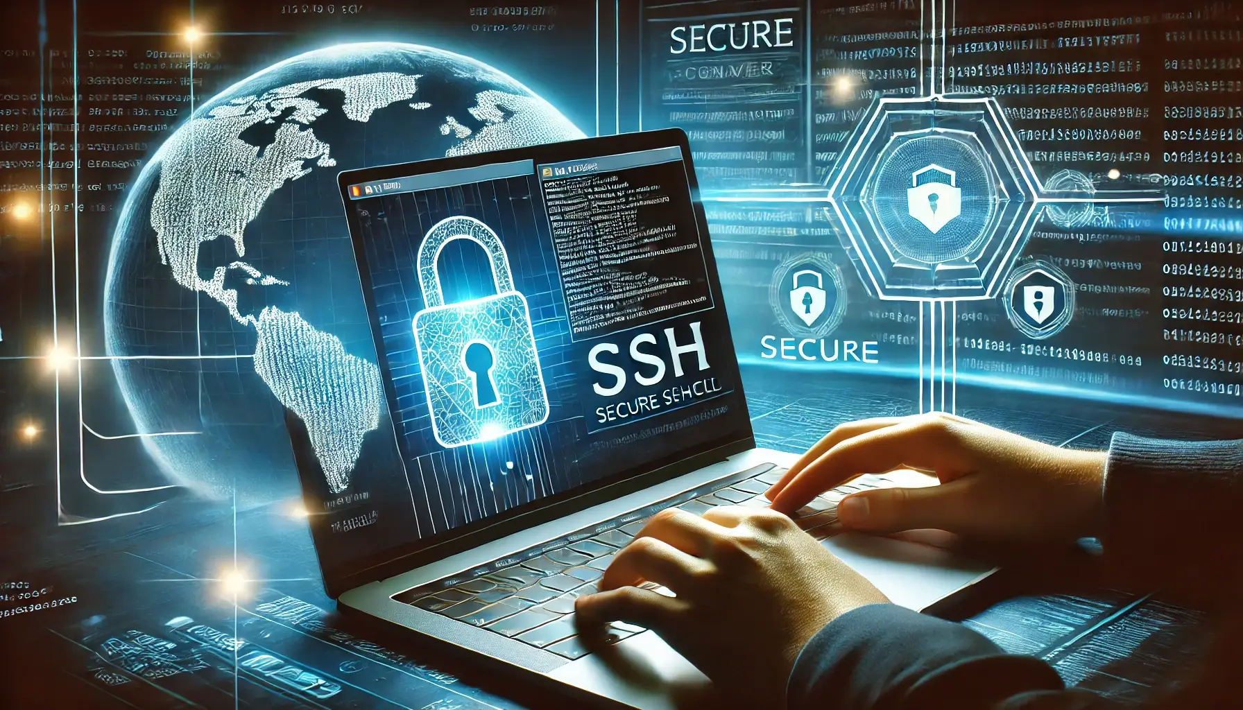 ssh for it security encrypted server connection