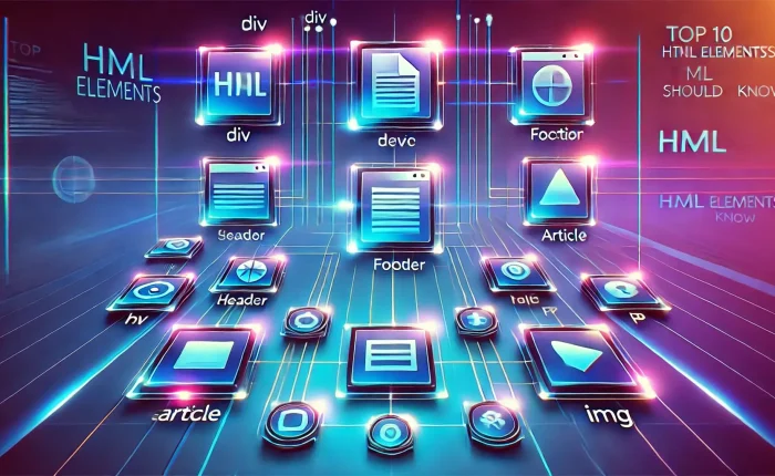 html elements for web developers webpage structure diagram